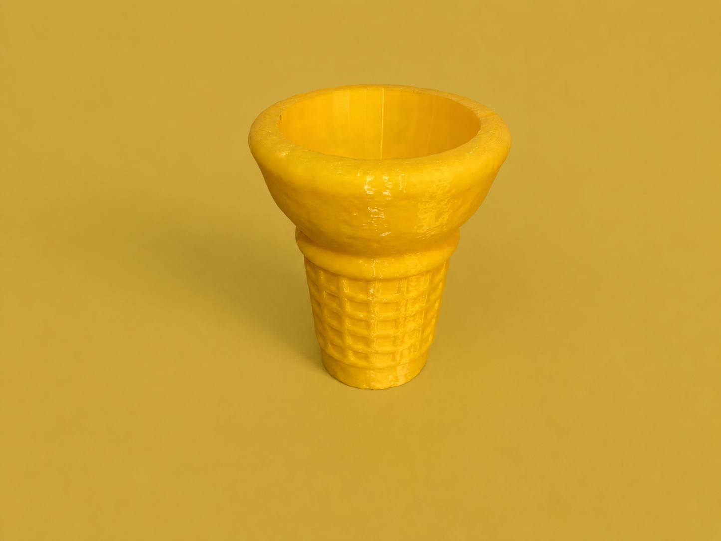 Gaufrette conique