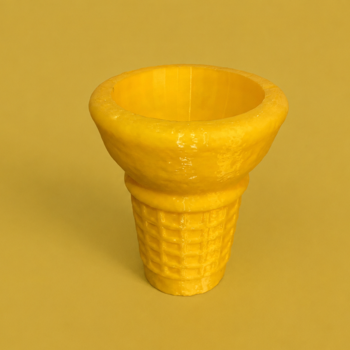 Gaufrette conique